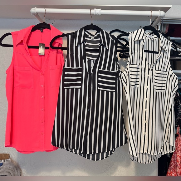 Express Tops - Express Bundle 3 Portifino shirts new condition XS
